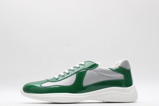 Prada America’s Cup Soft rubber and bike fabric sneakers