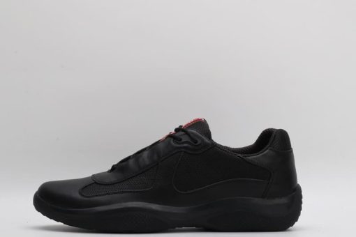 Prada America’s Cup Soft rubber and bike fabric sneakers