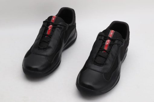 Prada America’s Cup Soft rubber and bike fabric sneakers