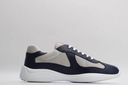 Prada America’s Cup Soft rubber and bike fabric sneakers