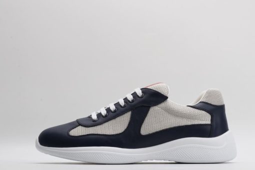 Prada America’s Cup Soft rubber and bike fabric sneakers