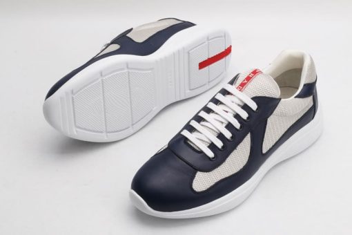 Prada America’s Cup Soft rubber and bike fabric sneakers