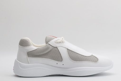 Prada America’s Cup Soft rubber and bike fabric sneakers