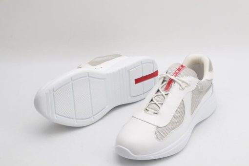 Prada America’s Cup Soft rubber and bike fabric sneakers