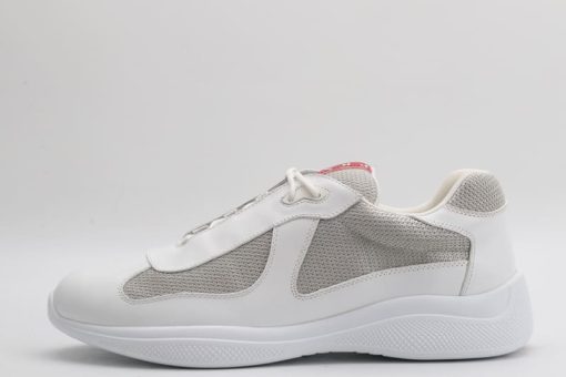 Prada America’s Cup Soft rubber and bike fabric sneakers
