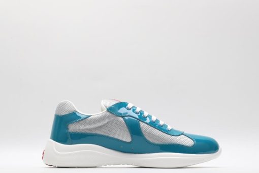 Prada America’s Cup Soft rubber and bike fabric sneakers