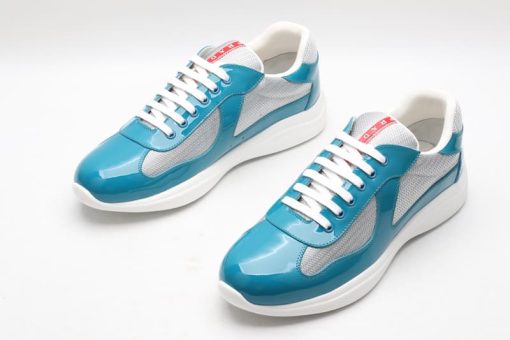 Prada America’s Cup Soft rubber and bike fabric sneakers