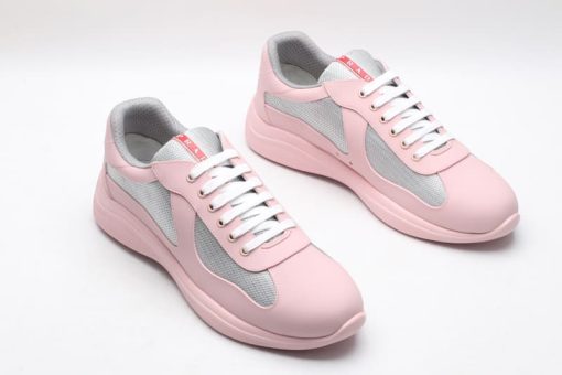 Prada America’s Cup Soft rubber and bike fabric sneakers
