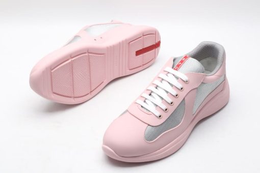 Prada America’s Cup Soft rubber and bike fabric sneakers