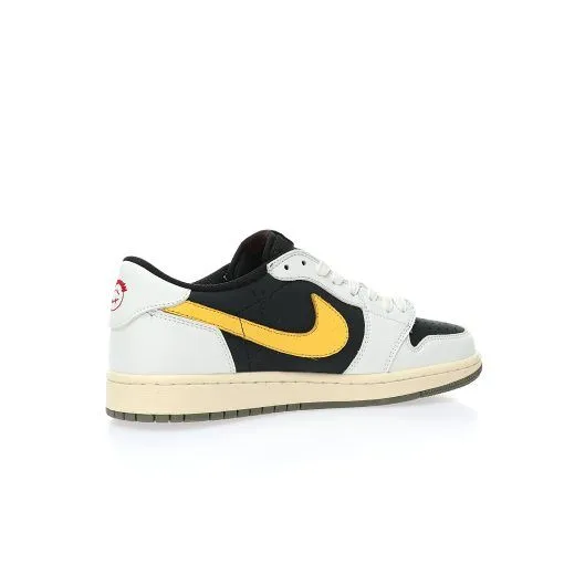 Travis Scott x Nike Air Jordan 1 Low Golf SP”White/Black/Yellow”