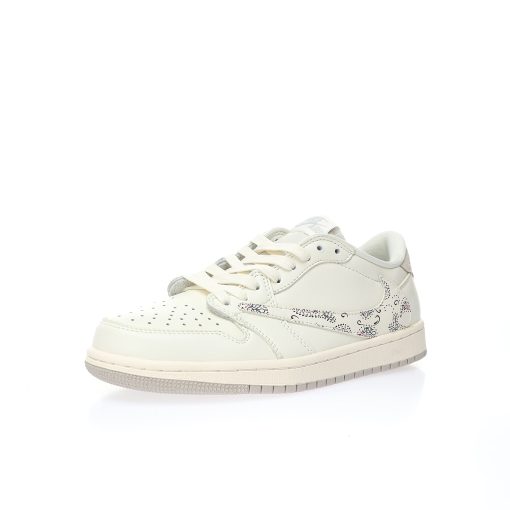 Travis Scott x Tiffany & Co. x Nike Air Jordan 1 Low OG SP”Beige/Paisley”