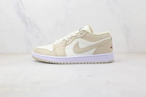 Nike Air Jordan 1 Low SE Sail Rattan University Red