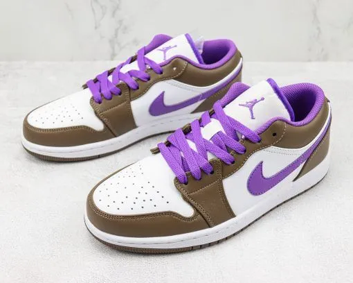 Nike Air Jordan 1 Low Purple Mocha