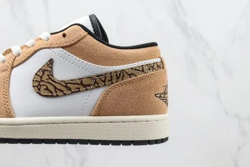 Nike Air Jordan 1 Low SE Brown Elephant Print