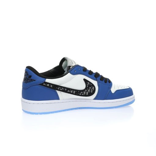 Dior x Nike Air Jordan 1 Low OG”Royal Blue/Oblique”