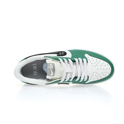 Dior x Nike Air Jordan 1 Low OG”Green/Oblique”
