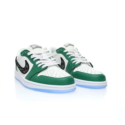 Dior x Nike Air Jordan 1 Low OG”Green/Oblique”