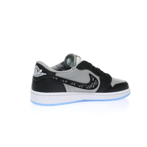 Dior x Nike Air Jordan 1 Low OG”Black/Grey/Oblique”