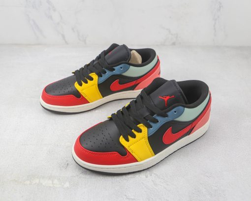 Nike Air Jordan 1 Low SE Black Multi-Color