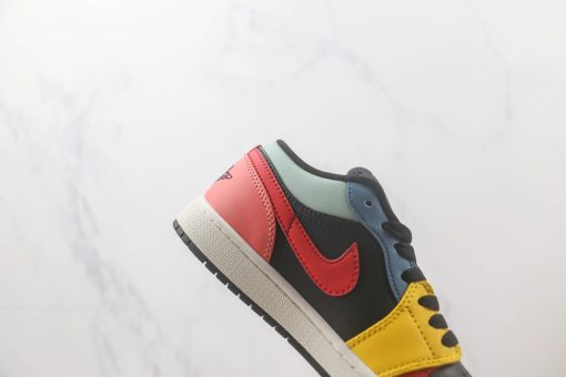 Nike Air Jordan 1 Low SE Black Multi-Color