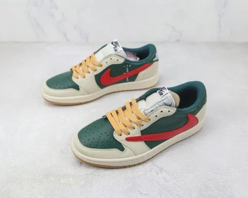 Travis Scott x Nike Air Jordan 1 Retro Low OG SP Green Red