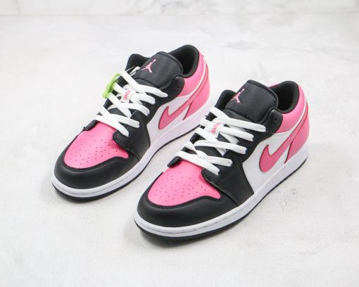 NIKE Air Jordan 1 Low Black Pink White