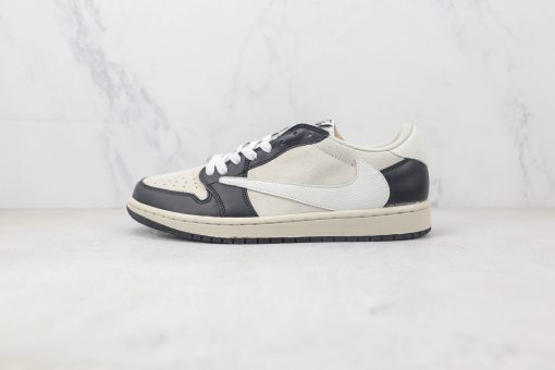 Jordan 1 Low Fragment x Travis Scott White Black