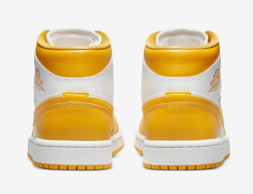 Nike Air Jordan 1 Mid White University Gold (W)