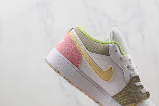 Nike Air Jordan 1 Low Pastel Grind Vivid Green (GS)