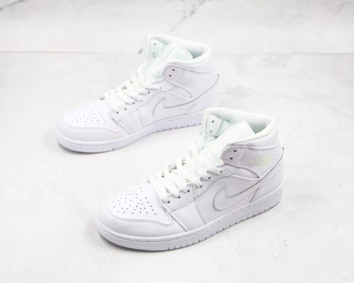 NIKE Air Jordan 1 Mid All White