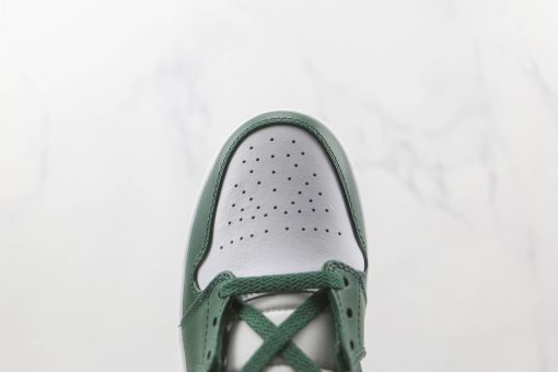NIKE Air Jordan AJ1 Mid White green yellow