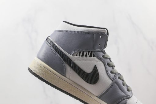 NIKE Air Jordan AJ1 Mid Deconstruction grey