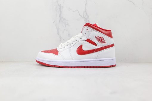 NIKE Air Jordan AJ1 Mid White red