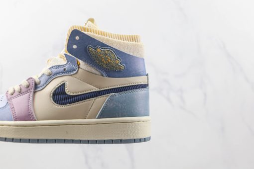 Nike Wmns Air Jordan 1 Zoom CMFT”Corduroy”” Blue hook