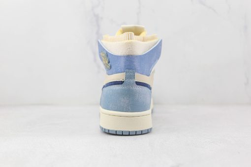 Nike Wmns Air Jordan 1 Zoom CMFT”Corduroy”” Blue hook