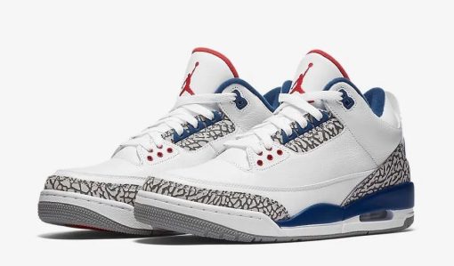 NIKE AIR JORDAN 3 WHITE X BLUE