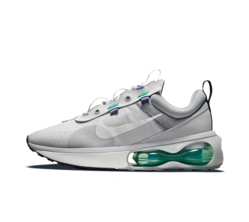 NIKE AIR MAX Grey green background