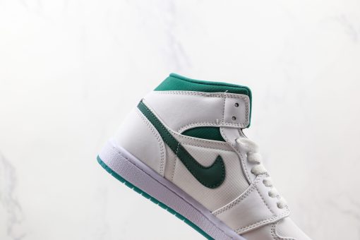 Nike Air Jordan 1 Mid White green