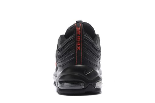 NIKE AIR MAX 97 BLACK X RED LOGO