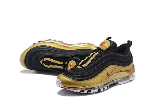 NIKE AIR MAX 97 GOLD BLACK