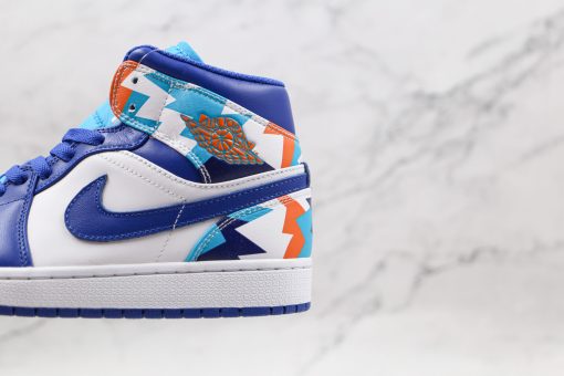 NIKE Air Jordan 1 Mid Geometric printing