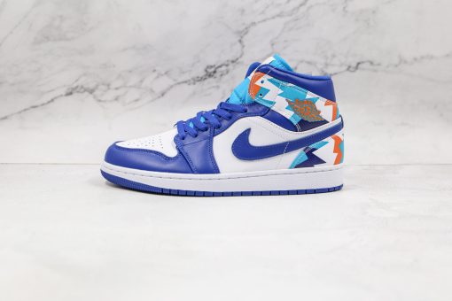 NIKE Air Jordan 1 Mid Geometric printing