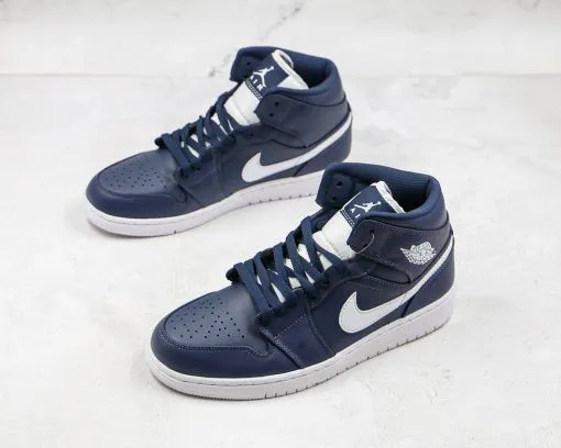 NIKE Air Jordan 1 Mid navy blue