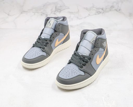 NIKE Air jordan 1 Mid grey mesh