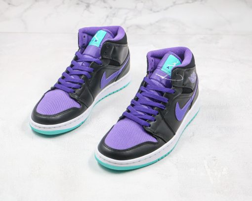 NIKE Air jordan 1 Mid Black Purple