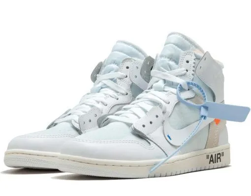 NIKE JORDAN 1 OFF WHITE RETRO WHITE