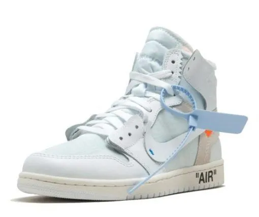 NIKE JORDAN 1 OFF WHITE RETRO WHITE