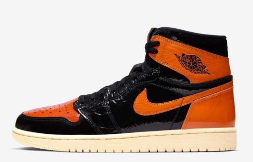 NIKE AIR JORDAN 1 ORANGE X BLACK