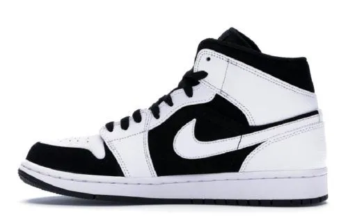 NIKE AIR JORDAN 1 MID WHITE BLACK