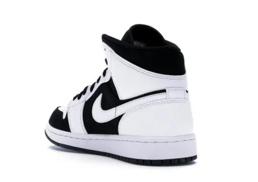 NIKE AIR JORDAN 1 MID WHITE BLACK